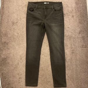 Old navy Rockstar Super Skinny Jeans, gray wash
